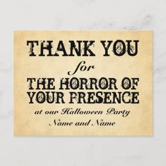 Halloween Thank You Cards | Zazzle