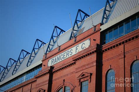 Glasgow Rangers Ibrox Stadium Print Photograph by Simply The West ...