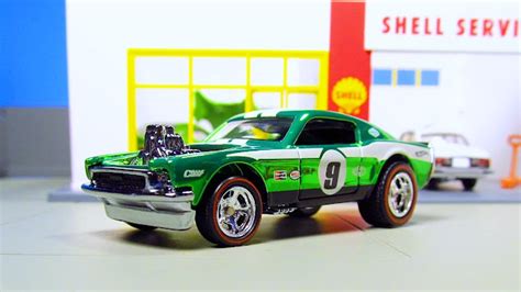 hot wheels rlc custom mustang green real riders 9