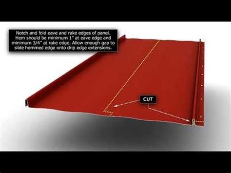 How to Install Standing Seam Metal Roofing - Hip Cap - YouTube | Metal roof, Roof repair, Modern ...