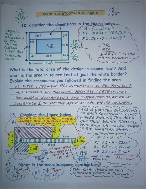 6th Grade: Geometry - Schoolmaster Miller's Classroom