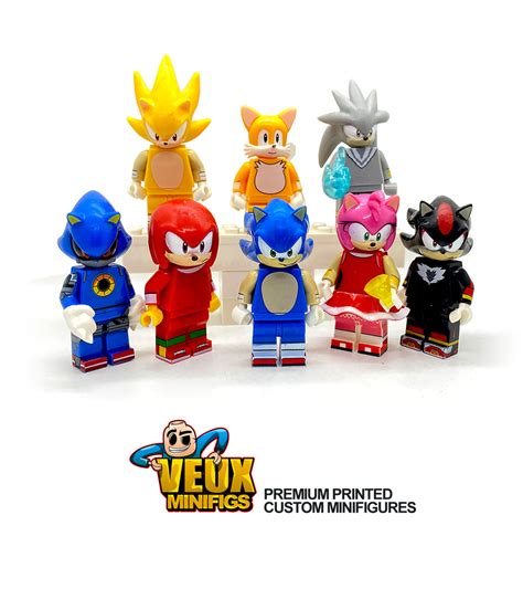 Sonic the Hedgehog set 0f 8 V1 – Veux Toys Shop