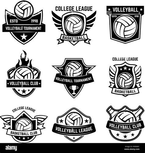 Volleyball Team Logo Design