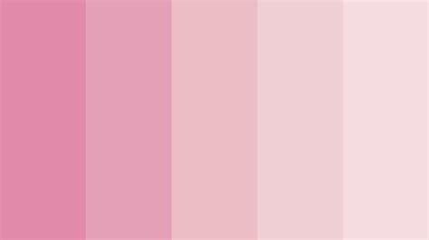 Pastel Pink Color Palette With Hex Colors - IMAGESEE