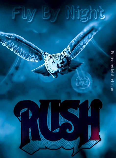 Rush - Fly by Night | Carteles de banda, Carteles de rock, Bandas de rock