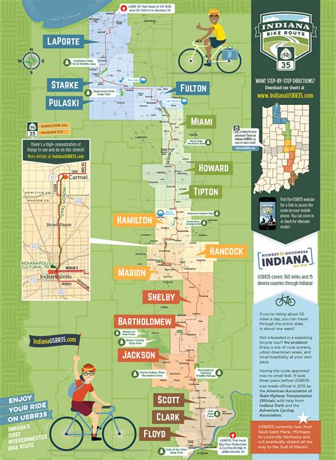 Bicycle Route / Trail Map | Wilkinson Brothers Graphic Design and Illustration