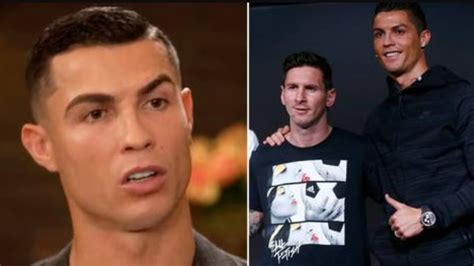 Cristiano Ronaldo finally opens up on his greatest rivals Lionel Messi ...