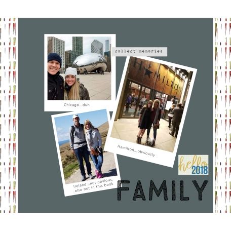 2018 Family album cover by Sandy Tag | DigitalScrapbook.com Digital ...