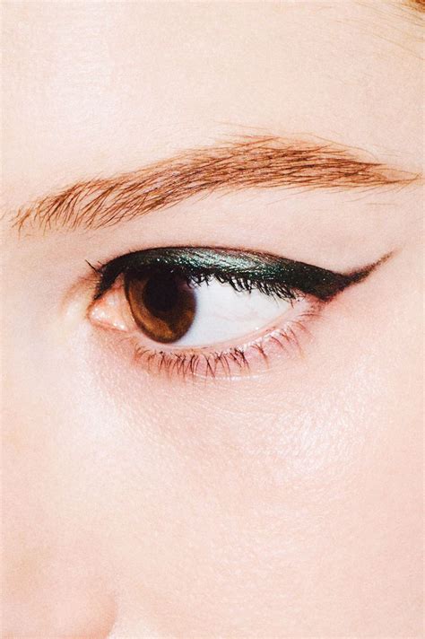 Green Eyeliner Will Totally Change Your Look -- The Cut