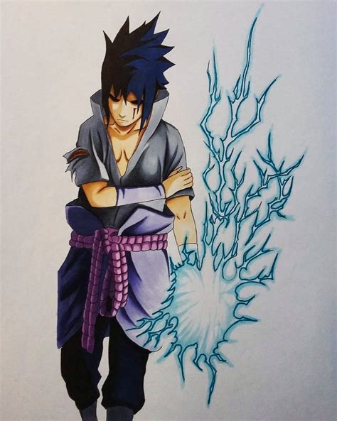 SASUKE CHIDORI DRAWING by hiraysin on DeviantArt