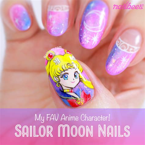 Sailor Moon Nail Art | nailbees