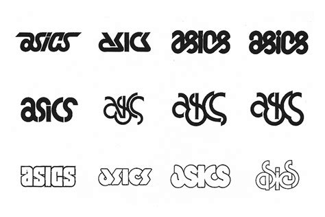 Discover the process behind Herb Lubalin's ASICS logo - Logo Histories