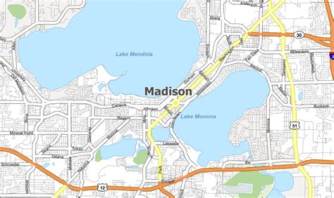 Town Of Madison Map - Brandy Tabbitha