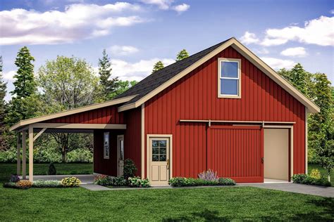 Plan 72953DA: Detached Garage Plan with Contemporary Country Feel in ...