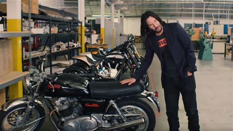 Keanu Reeves’ Motorcycle Collection