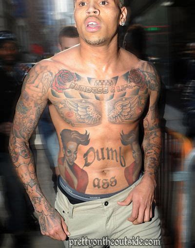 My Favorite Singer: Chris Brown Shows Off New Tattoo