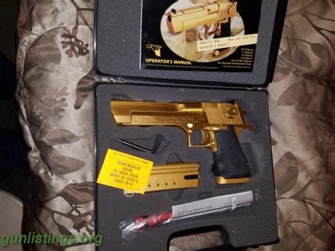 Gold Desert Eagle 50 cal in indianapolis, Indiana gun classifieds ...