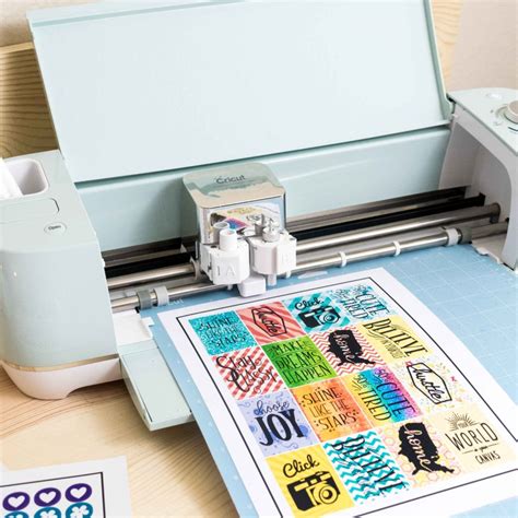 How to Make Stickers with your Cricut +Free Sticker Layout Templates