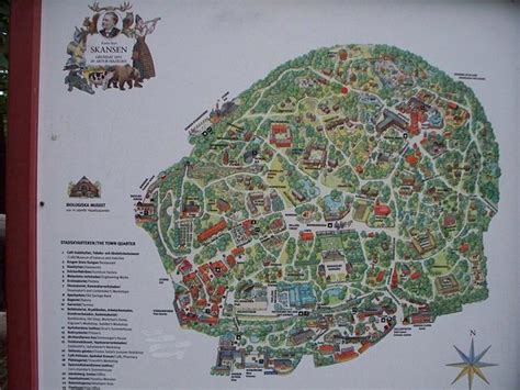 Stockholm – Skansen Map | Rolling Okie