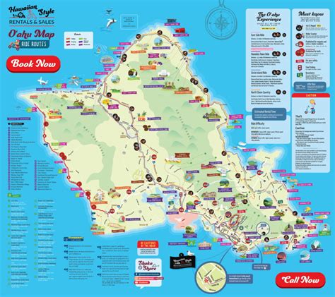 Oahu Tourist Map Simple | SexiezPicz Web Porn