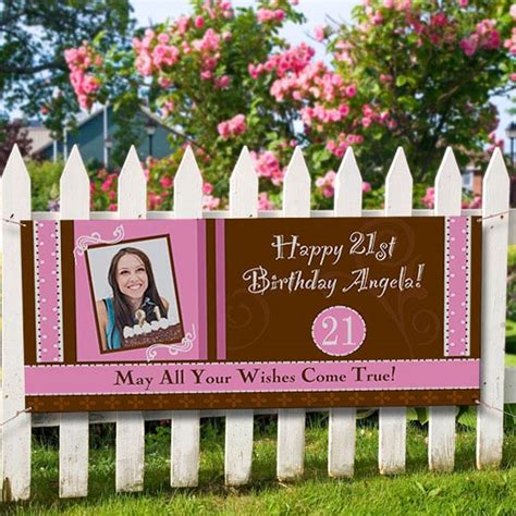 Personalized Photo Birthday Party Banner - Birthday Fun