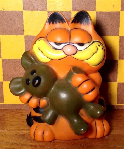 1981 Garfield and Pooky Bank by EnticingDesires on Etsy