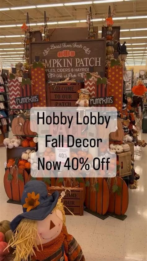 Hobby Lobby Fall Decor | Hobby lobby fall decor, Hobby lobby fall, Fall ...