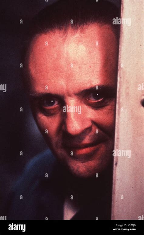 THE SILENCE OF THE LAMBS ANTHONY HOPKINS AS HANNIBAL LECTER Stock Photo ...