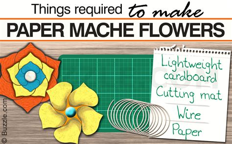 How to Make 'Oh-so-exquisite' Paper Mache Flowers - Craft Cue