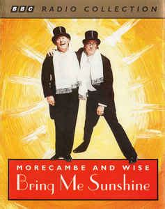 Morecambe And Wise* - Bring Me Sunshine | Releases | Discogs