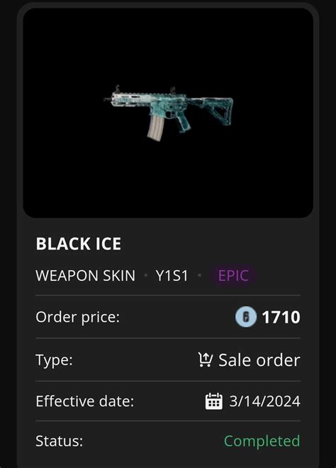 Sold my R4C Black Ice for Pina Colada.. Am i cooked? : r/Rainbow6