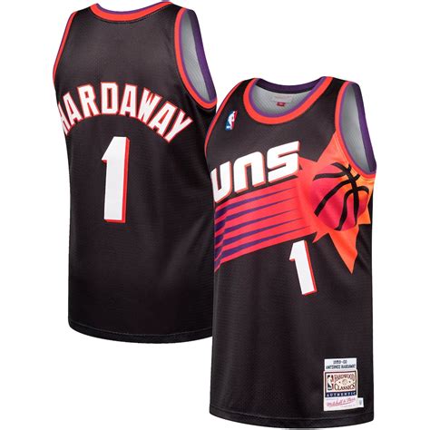 Mitchell & Ness Anfernee Hardaway Phoenix Suns Black 1999-00 Hardwood ...