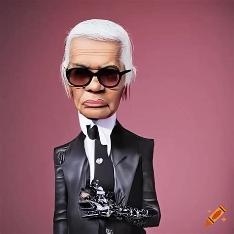 Birthday card with sister and karl lagerfeld on Craiyon