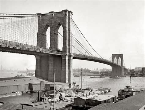 Brooklyn Bridge: 1900 high-resolution photo | Photo new york, Pont de brooklyn, New york