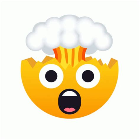 Exploding Head Joypixels Sticker - Exploding Head Joypixels Mind Blown ...