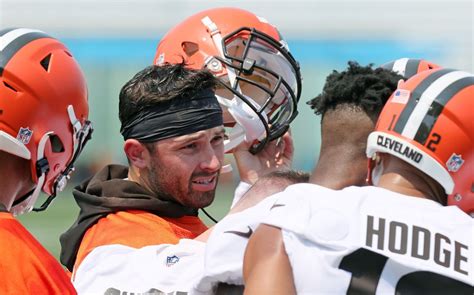 Browns QB Baker Mayfield, leading an offense he knows well, says he can ...