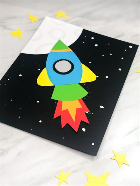 21 Out Of This World Space Crafts For Kids