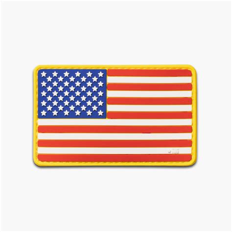 Tactical Baby Gear USA Flag Patch - Durable PVC Morale Patch