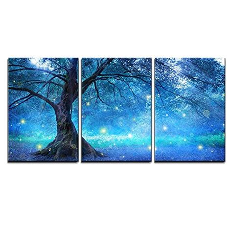 3 Piece Canvas Wall Art - Misty For... - Canvas Art