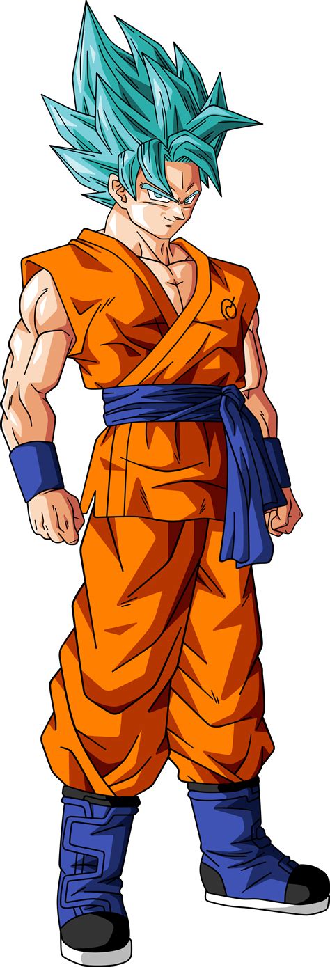 Download Goku Png Super Saiyan God - Super Saiyan Blue Full Body - Full Size PNG Image - PNGkit