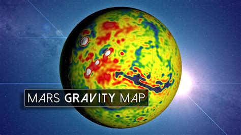 Mars Gravity Map - YouTube