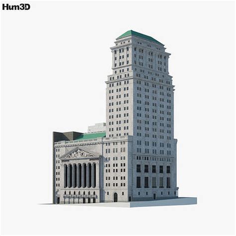 New York Stock Exchange Building 3D model | CGTrader