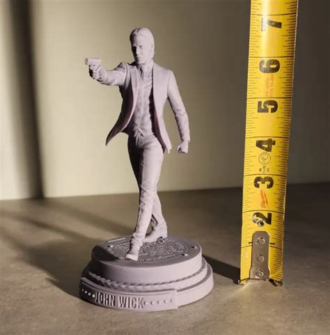 JOHN WICK NEO 3d Printed Model |Unassembled | Unpainted $47.77 - PicClick