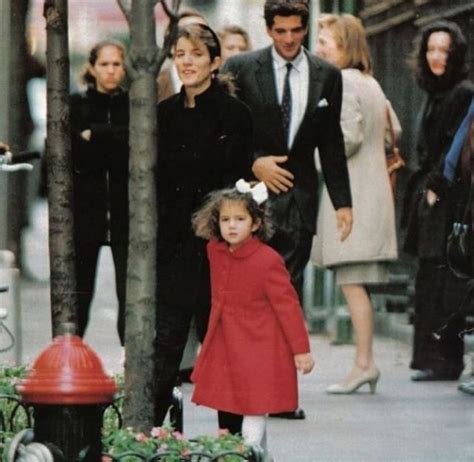 John F. Kennedy Jr — JFK Jr and niece Rose Schlossberg.