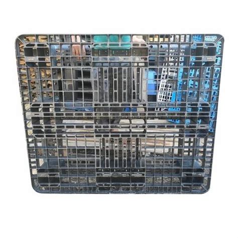 Black Plastic Storage Pallets, 1067 x 700mm at Rs 900 in Delhi | ID ...