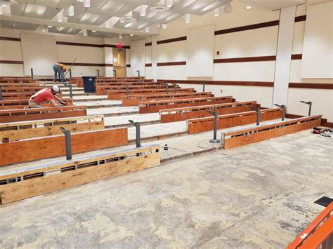 Renovation of Sunderland Foundation Auditorium Almost Complete - Library Notes