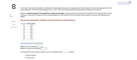 Solved An analyst must decide between two different | Chegg.com