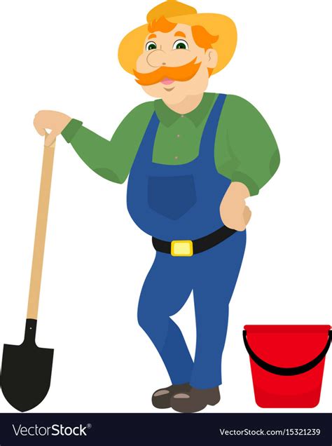 Download High Quality shovel clipart farmer Transparent PNG Images ...