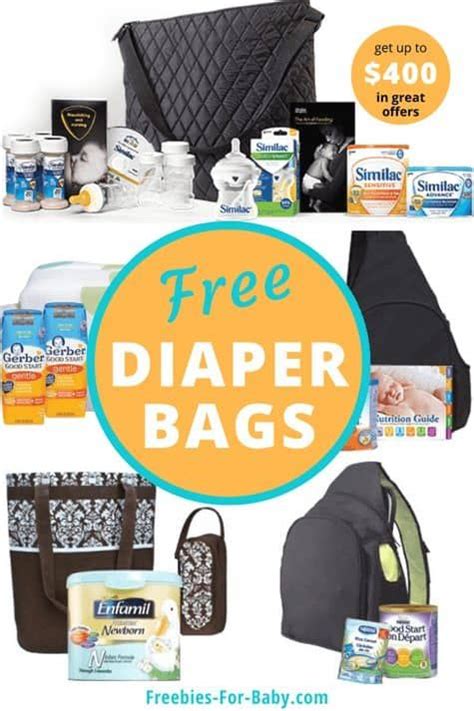 9 FREE Diaper Bags Filled with Free Baby Samples | Free diaper bags ...