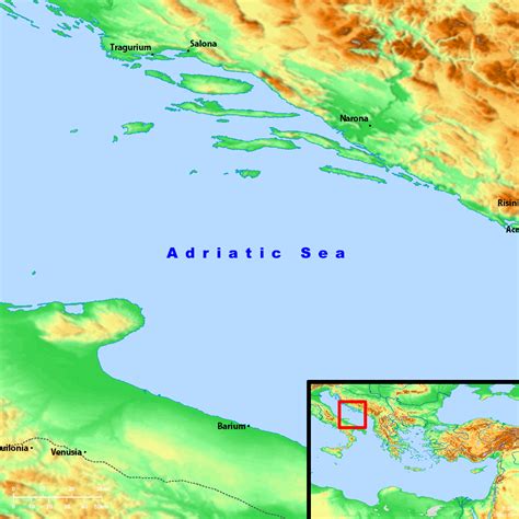 Bible Map: Adriatic Sea